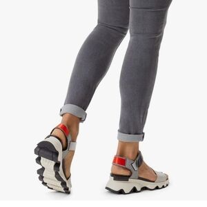 Sorel Women's Kinetic Wedge Sandals, Black